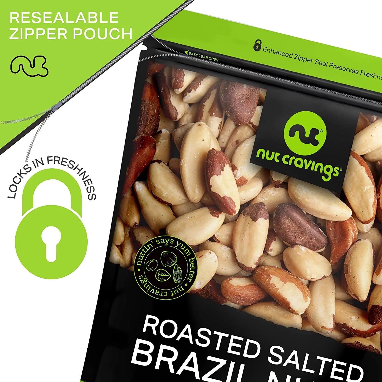 Raw In Shell Brazil Nuts 32oz H3543