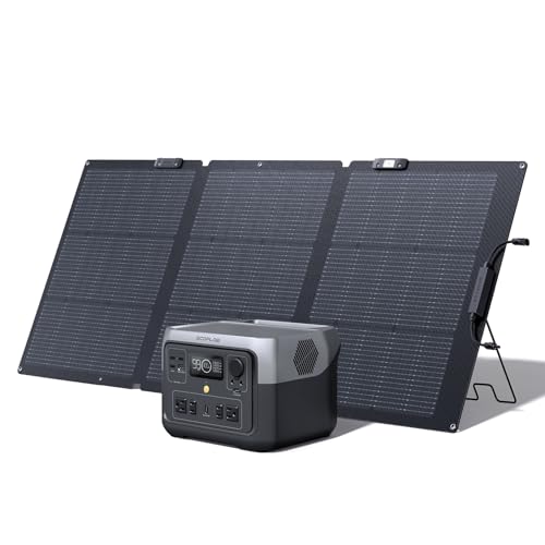 Portable Power Station 499Wh LiFePO4 Battery 1000W Output Solar Generator M8186