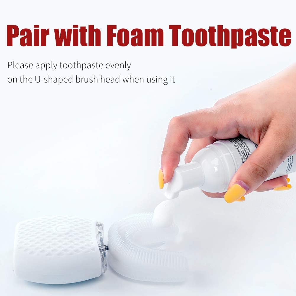 U Shaped Automatic Toothbrush with Wireless Charging H390