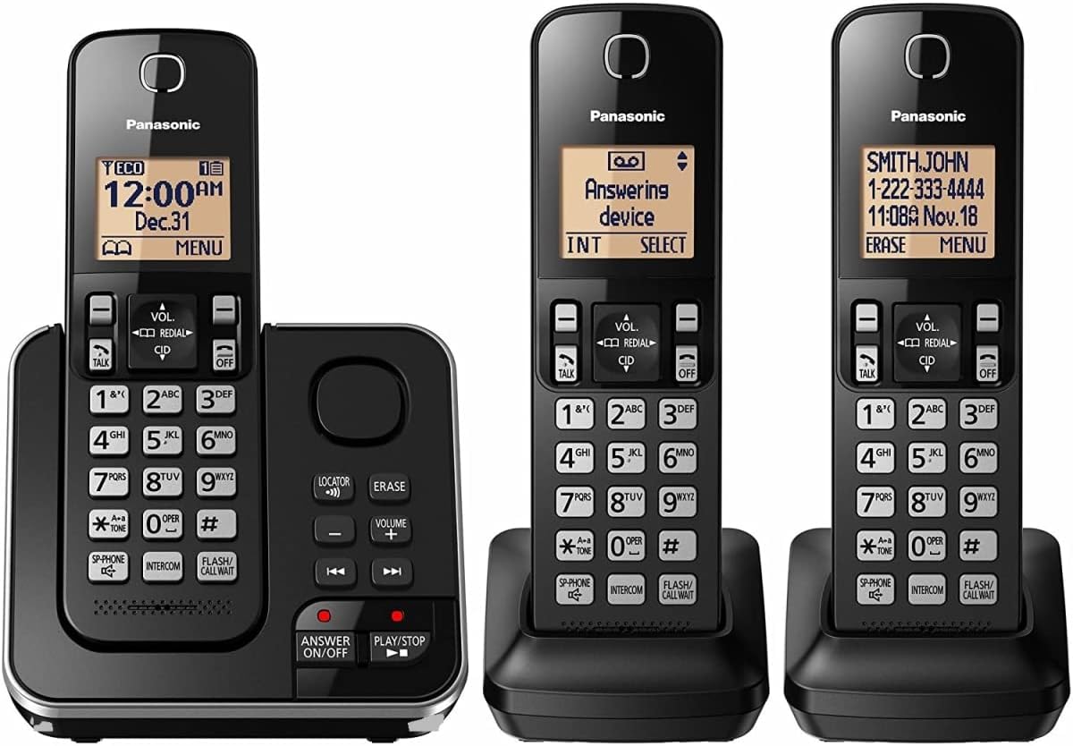 Cordless Phone 3 Handsets T16015