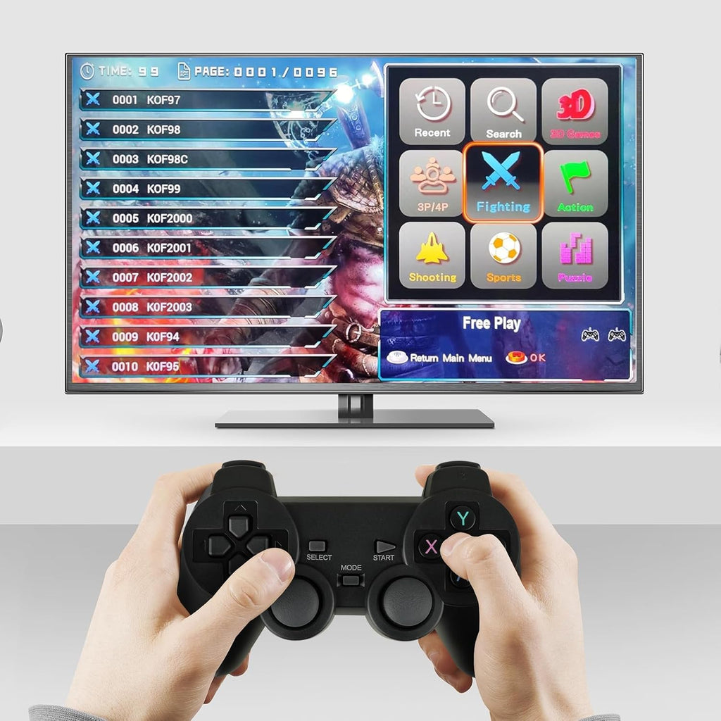 Arcade Game Box, Retro Game Console with over 20,000 classic games, 4K HD Output I9275