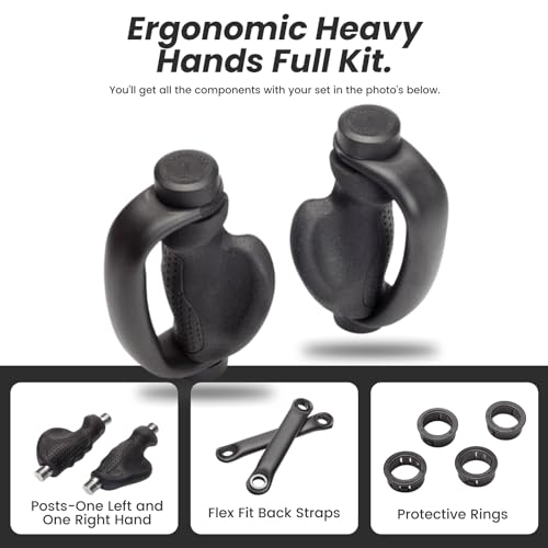Ergonomic Grips with Four 2 LB Twist-on Weights Z99308