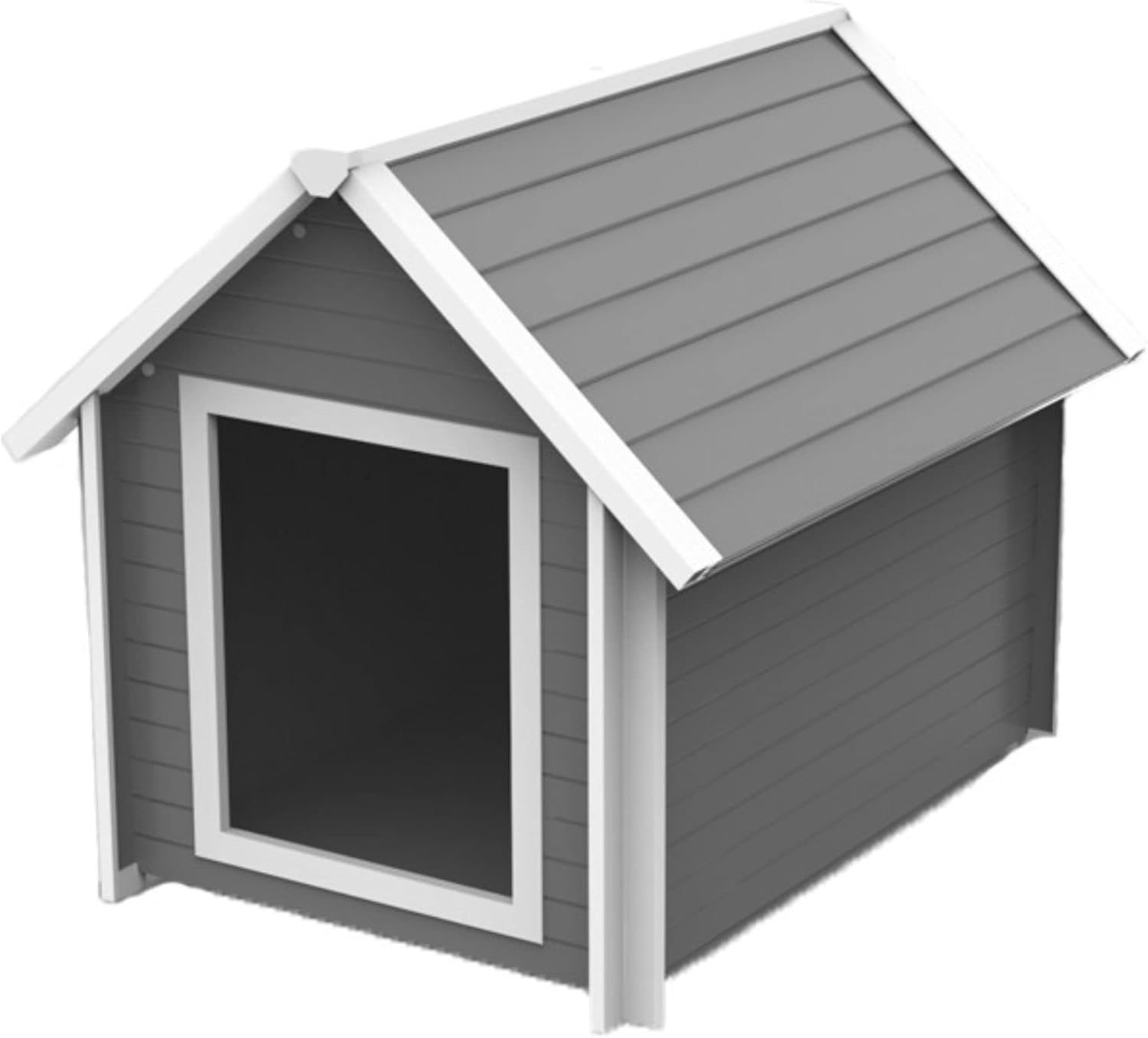 Extra Large Pet Dog House Outdoor Bunk Style Shelter Raised Floor V506