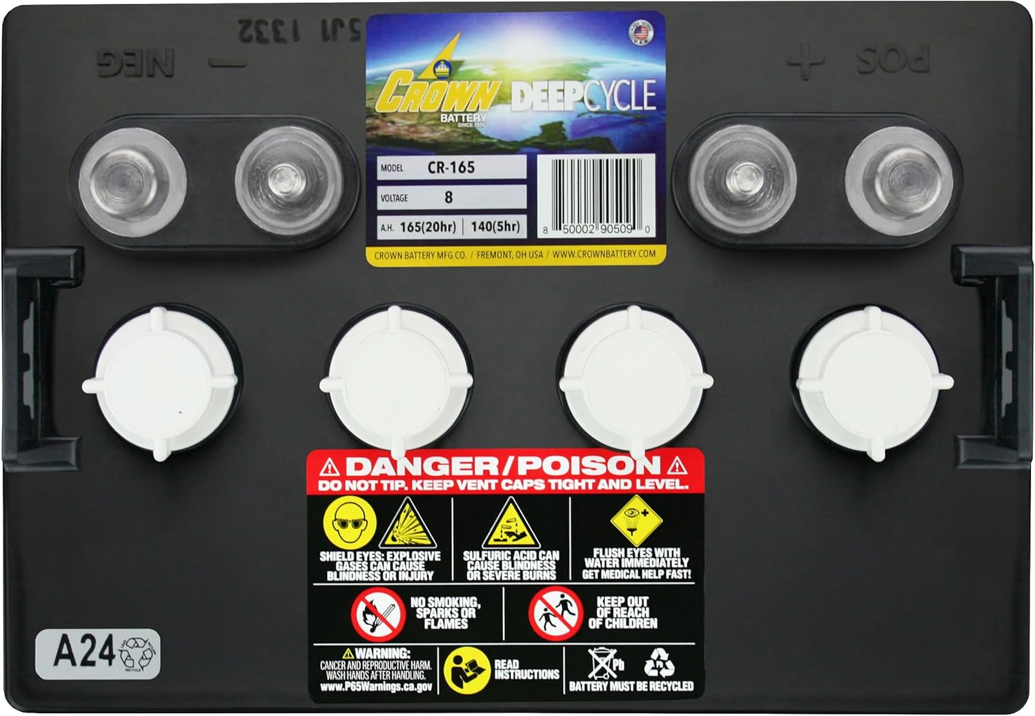 8V Deep-Cycle Flooded Battery Y54937