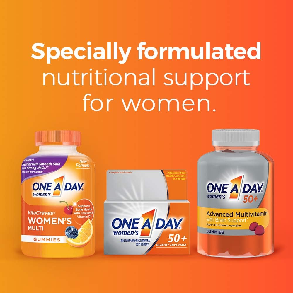Women's 50+ Advanced Multivitamin Gummies, 110 Count S475146
