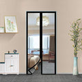 Transparent Insulated Door Curtain, Magnetic Thermal Door Cover, Self-Closing Magnetic Screen Door, Fits Doors up to 38" x 82" M3627