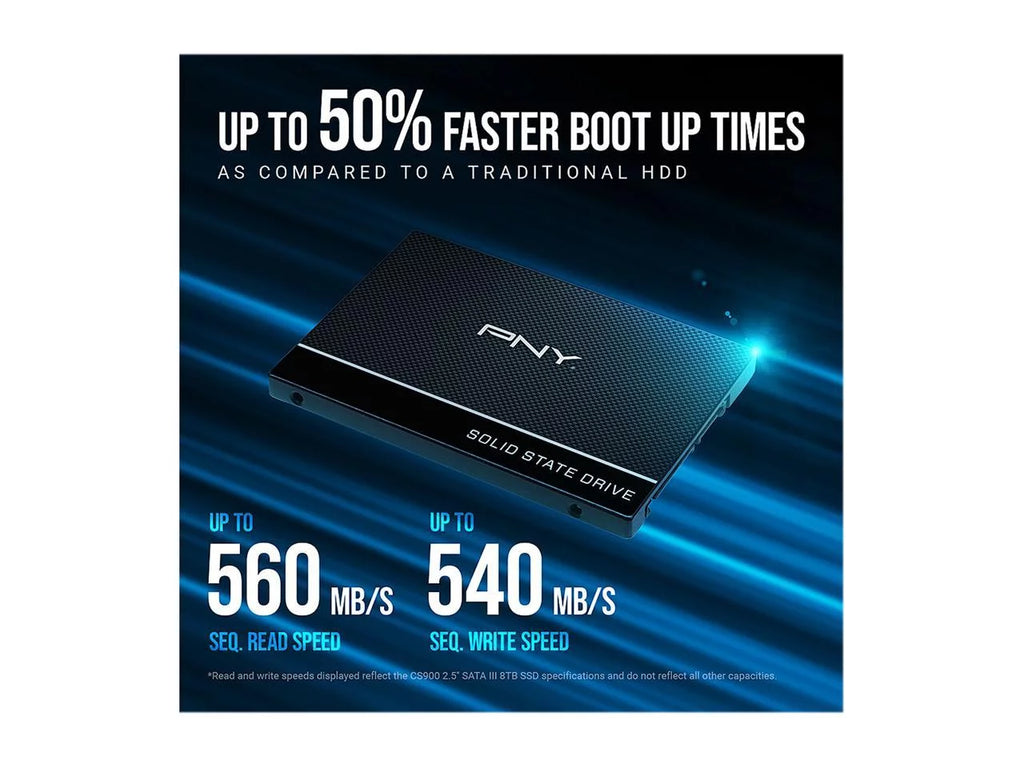 2.5" 4TB SATA III Internal Solid State Drive X826