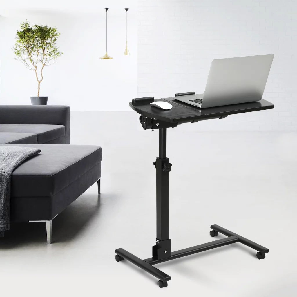 Black Walnut Height Adjustable Mobile Laptop Desk N551