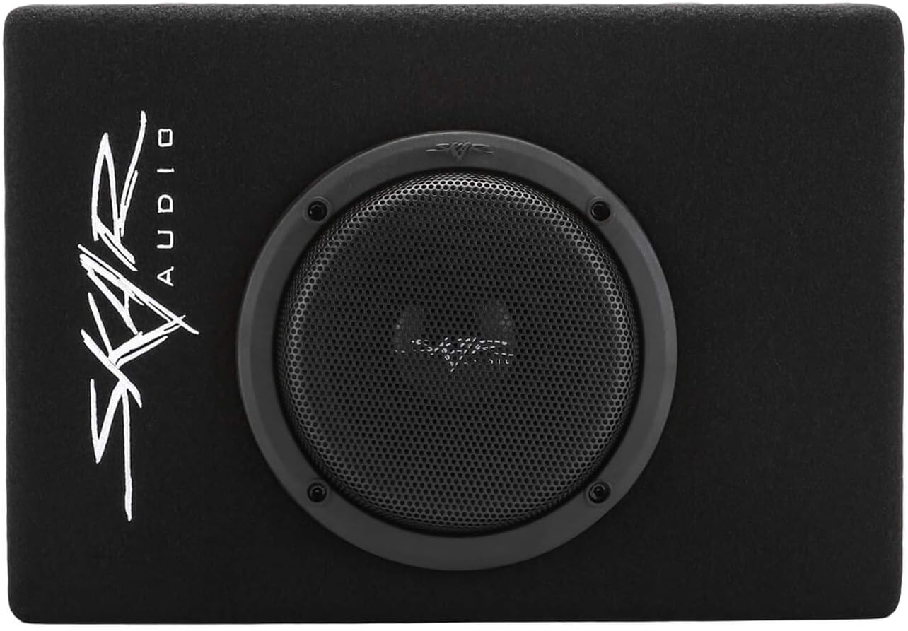 6.5" 400 Watt Low Profile Car Subwoofer Enclosure N11474