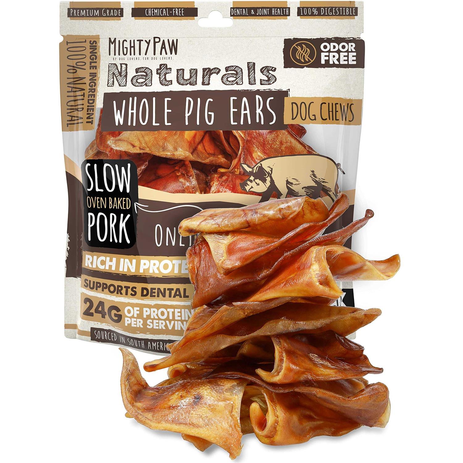 Half Pig Ears Dog Treats K752