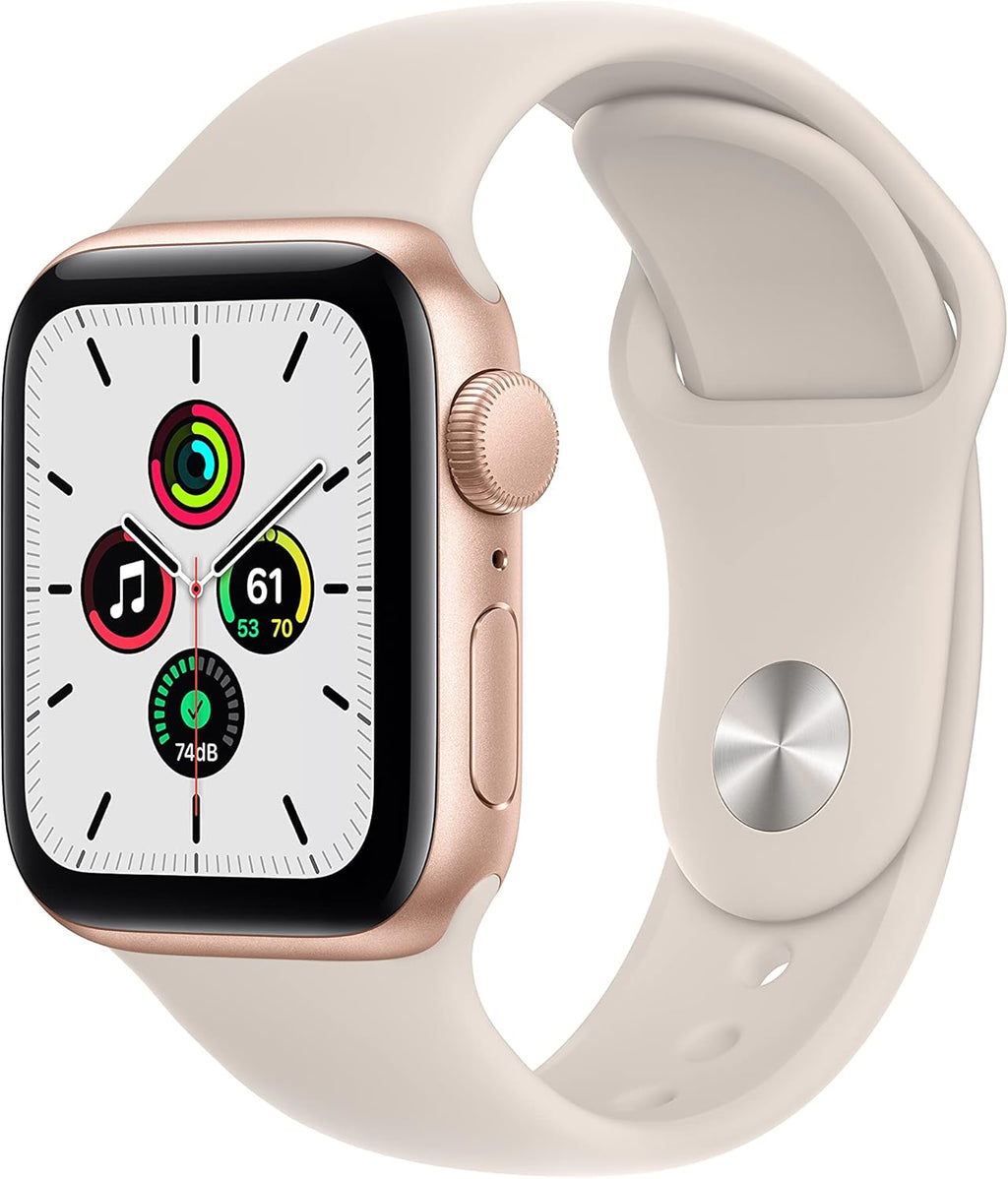 Gold Aluminium Case Smart Watch with Starlight Sport Band S179