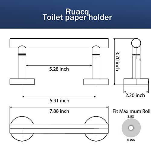Self Adhesive Stainless Steel Toilet Paper Holder I887100