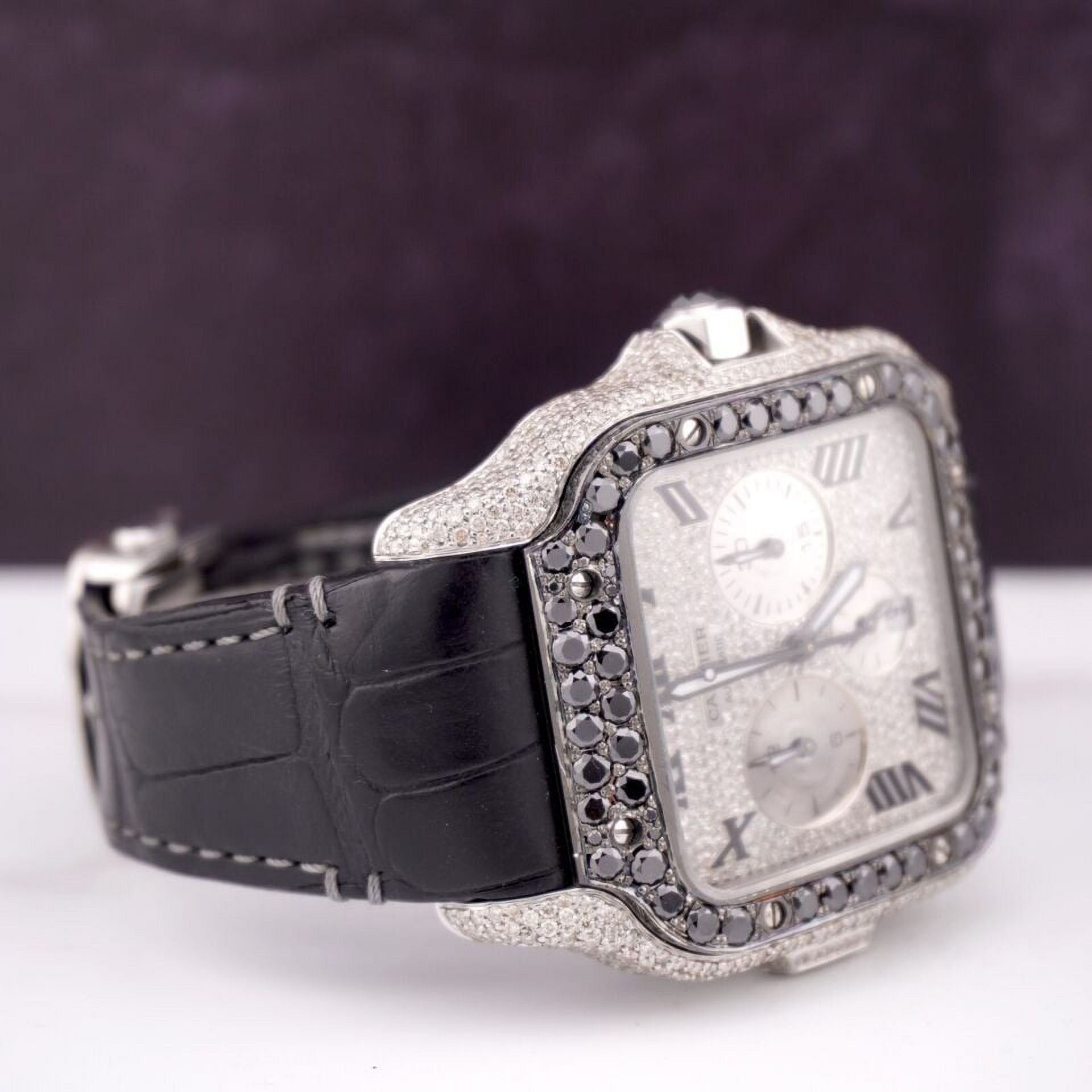 Steel Watch with Diamonds H58793