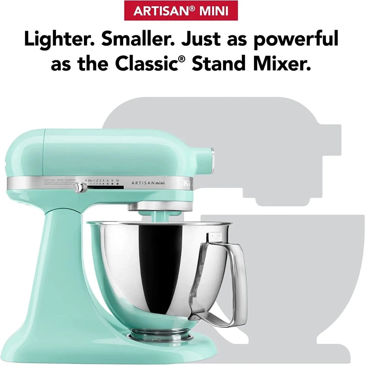 3.5-Quart Ice Blue Tilt-Head Stand Mixer Z43573