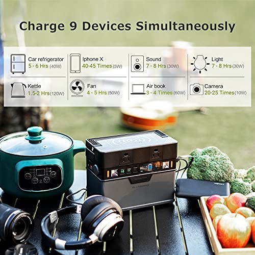 300W 288Wh Portable Power Station with Pure Sine Wave X147