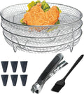 11Pcs Stainless Steel Air Fryer Racks B888