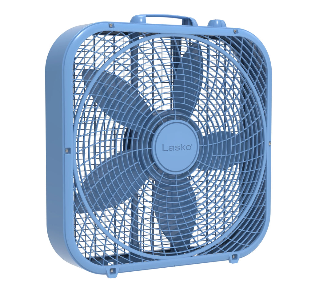 White 20 Box Fan with 3 Speeds E691