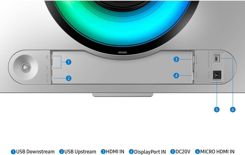 49" Curved OLED Gaming Monitor, Dual QHD, 240Hz, 0.03ms GTG, HDR10+, AMD FreeSync Premium Pro, Silver O879624