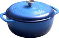7.5 Quart Enamel Cast-Iron Round Dutch Oven with Lid A28741