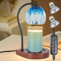 Black Electric Candle Warmer Lamp with Timer K9521