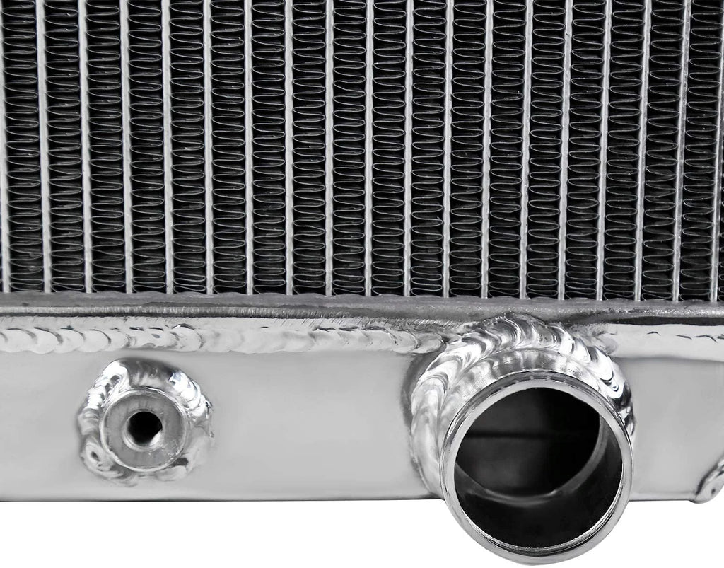62mm 3Row Aluminum Radiator For 1955-1957 Chevy Bel Air Nomad V8 MT I32446