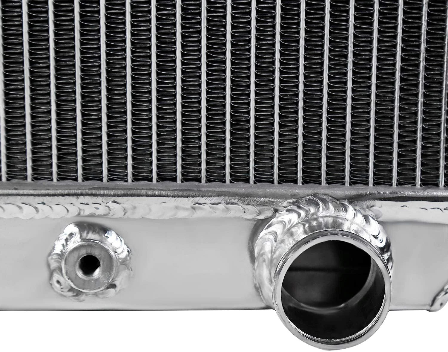 62mm 3Row Aluminum Radiator For 1955-1957 Chevy Bel Air Nomad V8 MT I32446