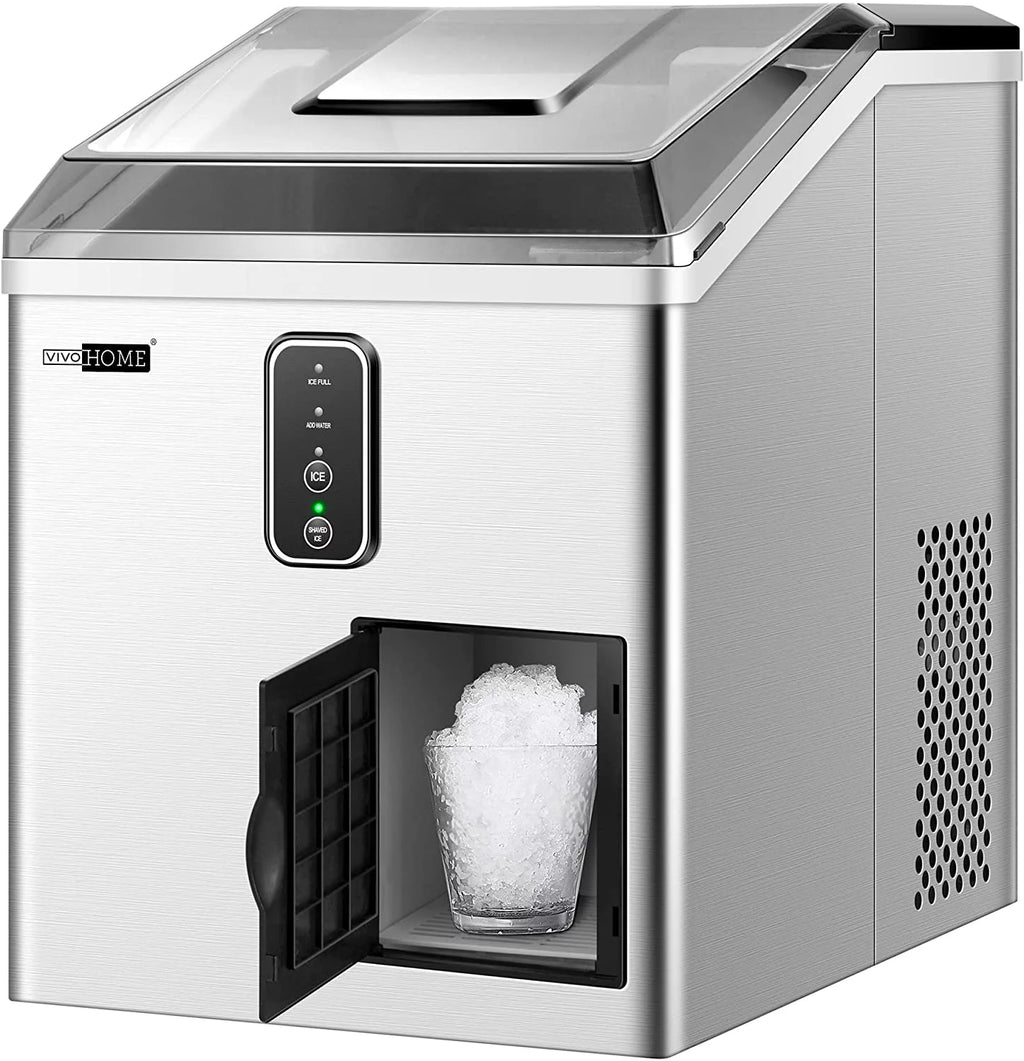 2 in 1 Countertop Ice Maker & Ice Shaver Machine, 33lbs/Day C72017