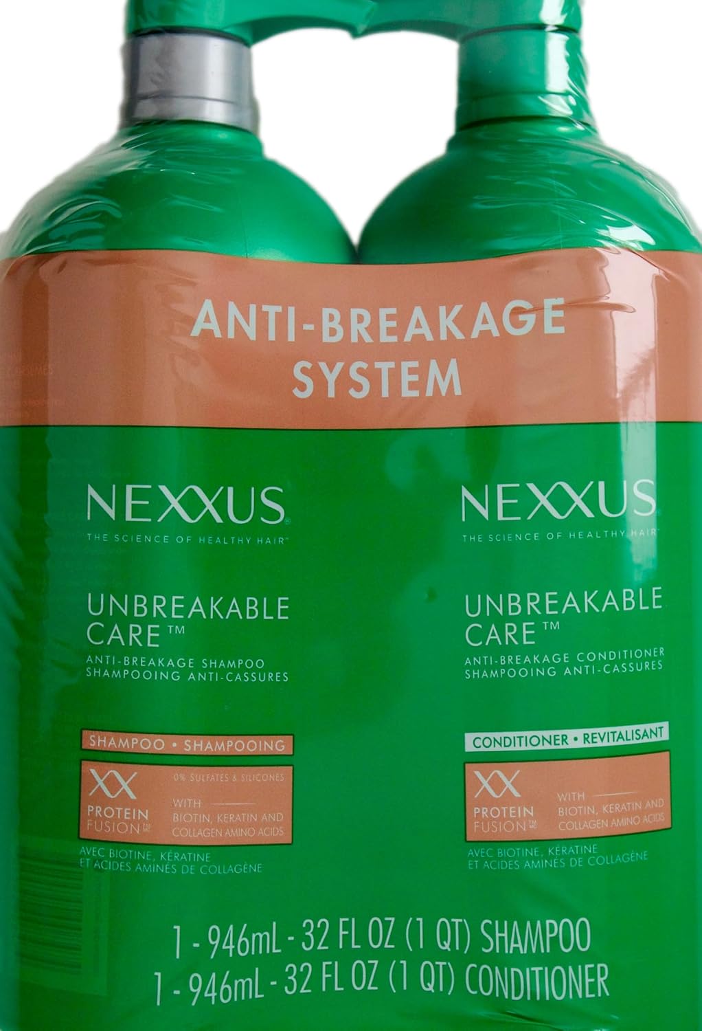 32 FL OZ Anti-Breakage Shampoo and Conditioner B2248