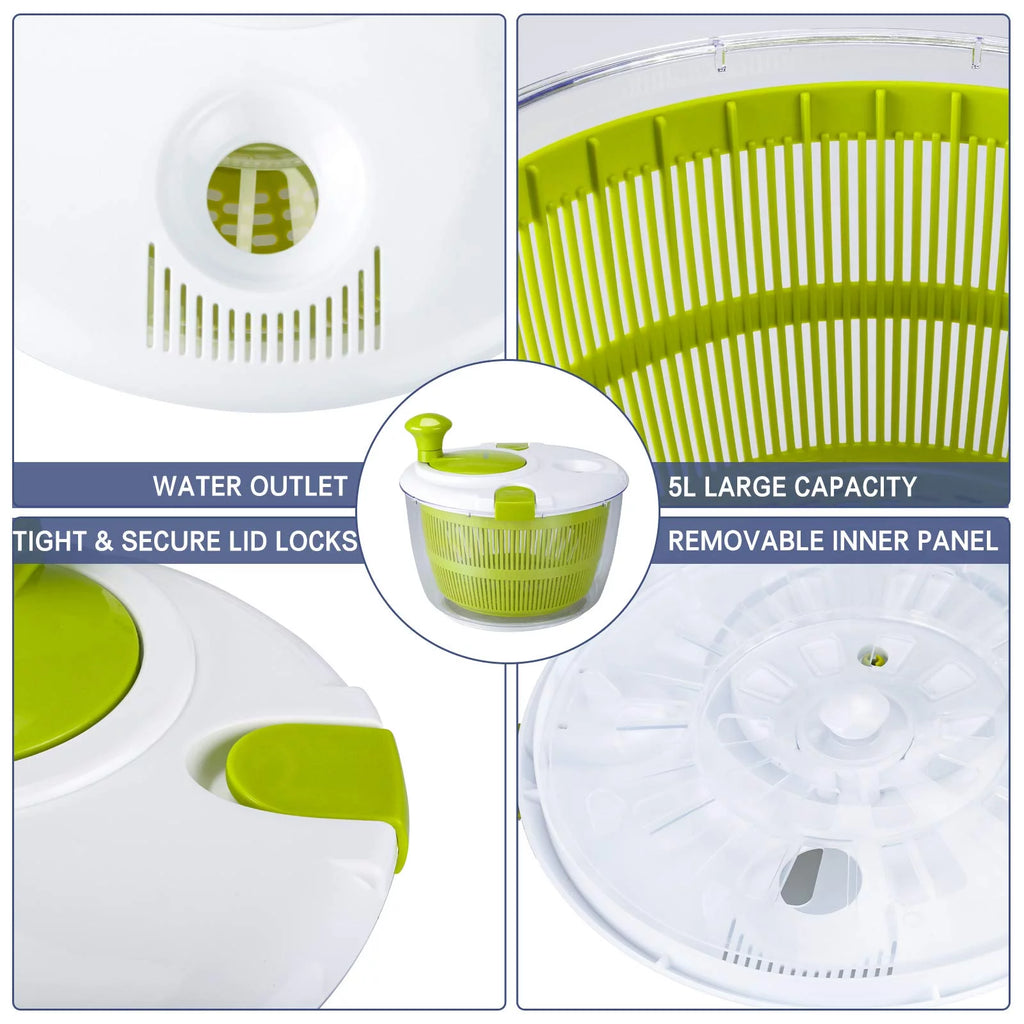 5L Salad Spinner M5631