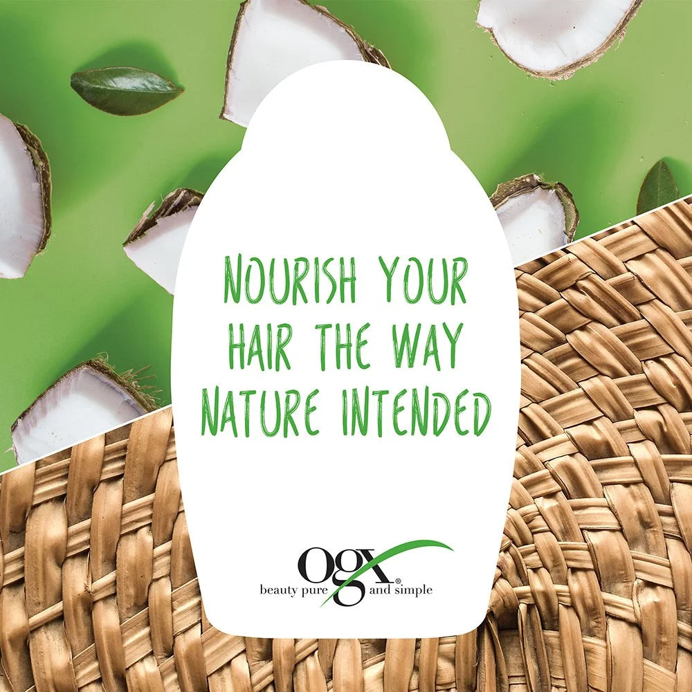 Nourishing Shampoo, Coconut Milk, 13 Ounce (Pack Of 2) P250176