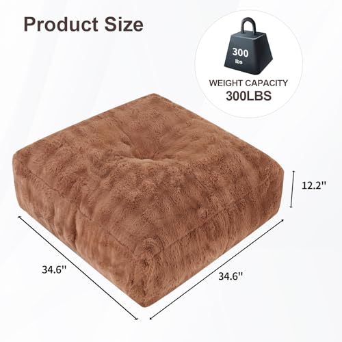 Brown Floor Sofa Bean Bag Chair B59087