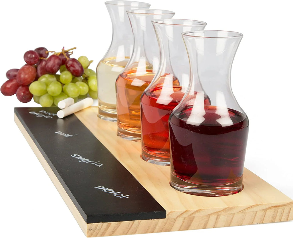 4-6oz Decanter Glasses with Paddle F501079