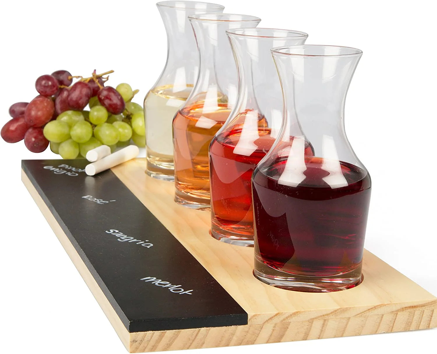 4-6oz Decanter Glasses with Paddle F501079