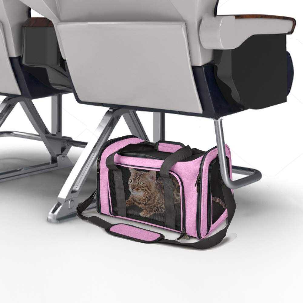 Cat Carrier for Small Medium Cats Puppies up to 15 Lbs H372