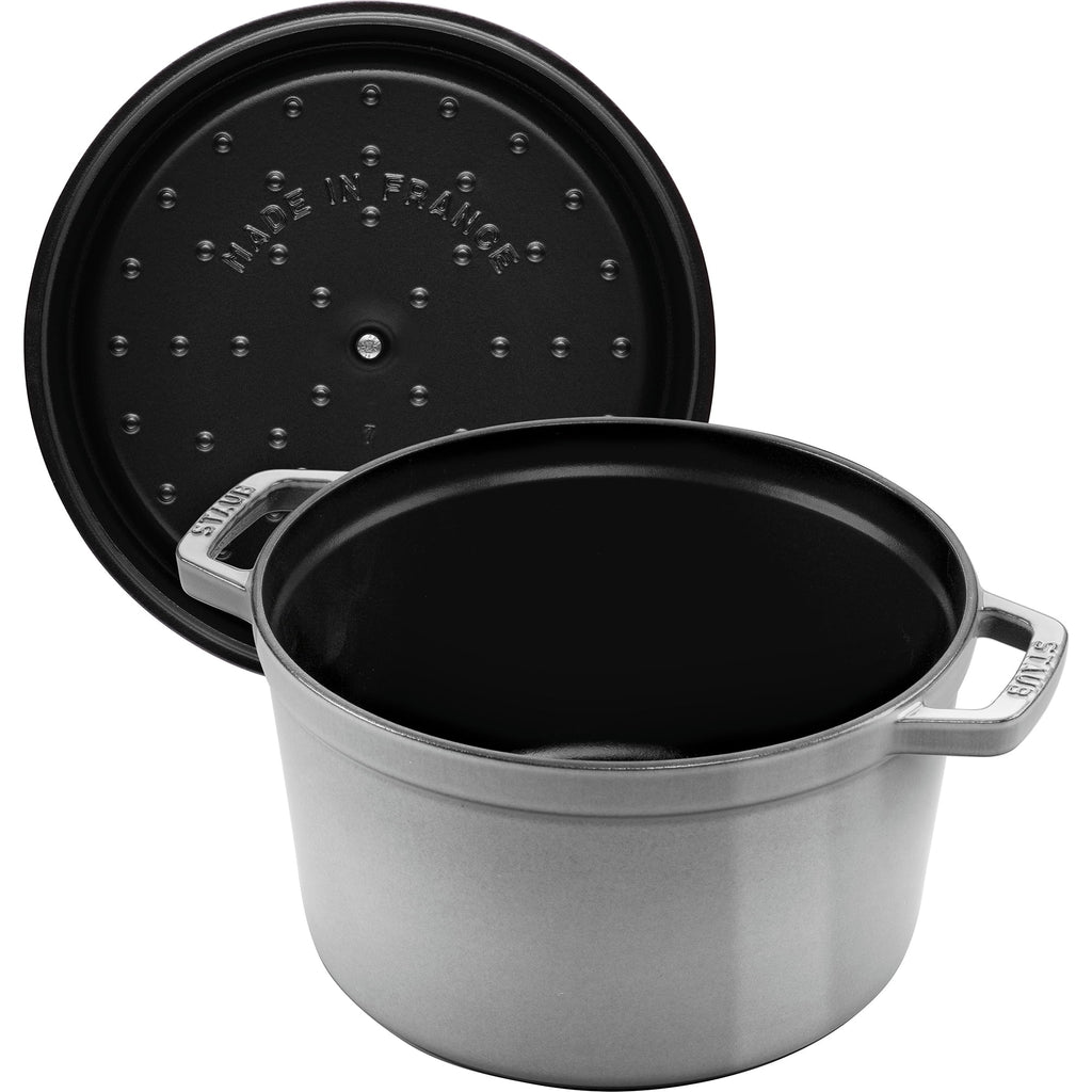Cast Iron Dutch Oven 5-qt Tall Cocotte, Graphite R422