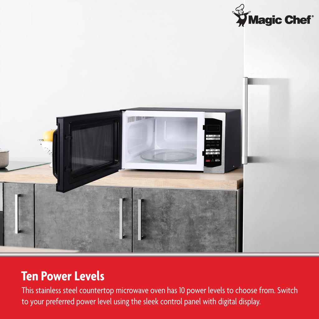 1.6 Cu. ft. Stainless Steel Digital Countertop Microwave U60878