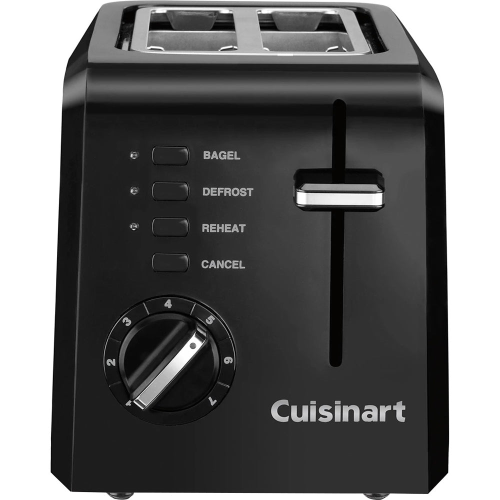Compact 2-Slice Toaster (Black) (Refurbished) N1163