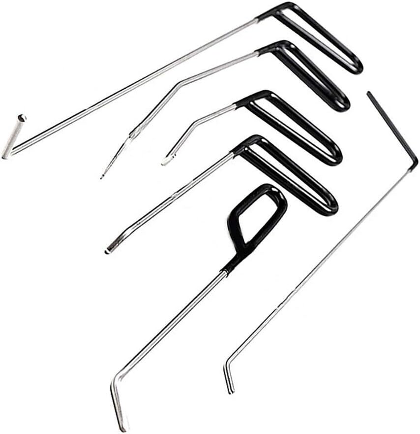 6PCS Paintless Dent Repair Rod Tool Kit M9444