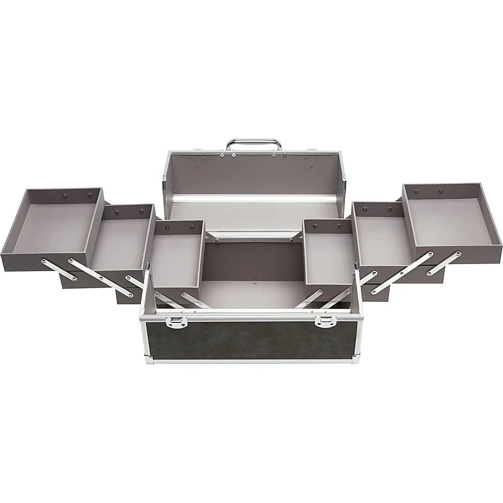 Large Silver Train Case F926
