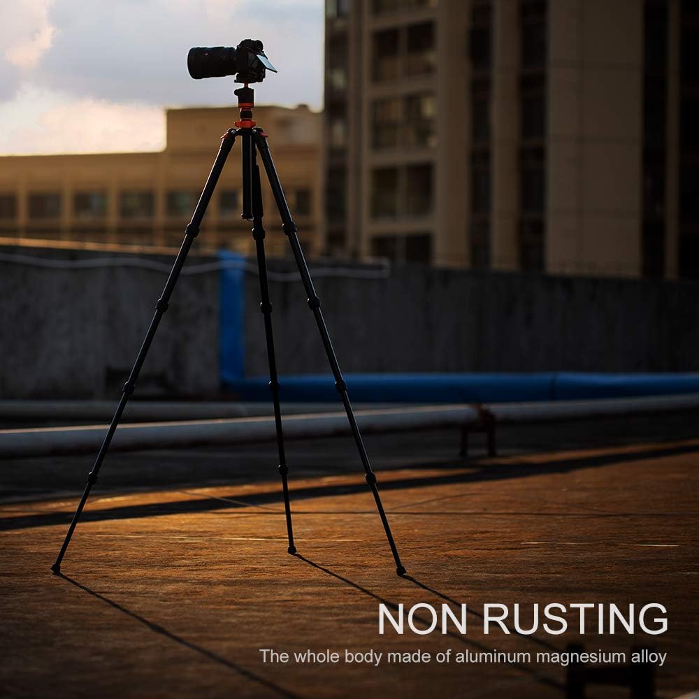 67 inch Compact Travel Tripod with Monopod U551