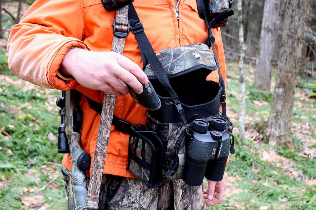 Camouflage Binocular Harness Case with Molle Compartments S993901