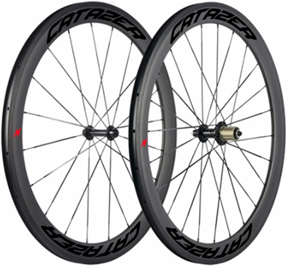 700C Carbon Road Bicycle Wheelset 50mm Tubular Rim Brake S86606