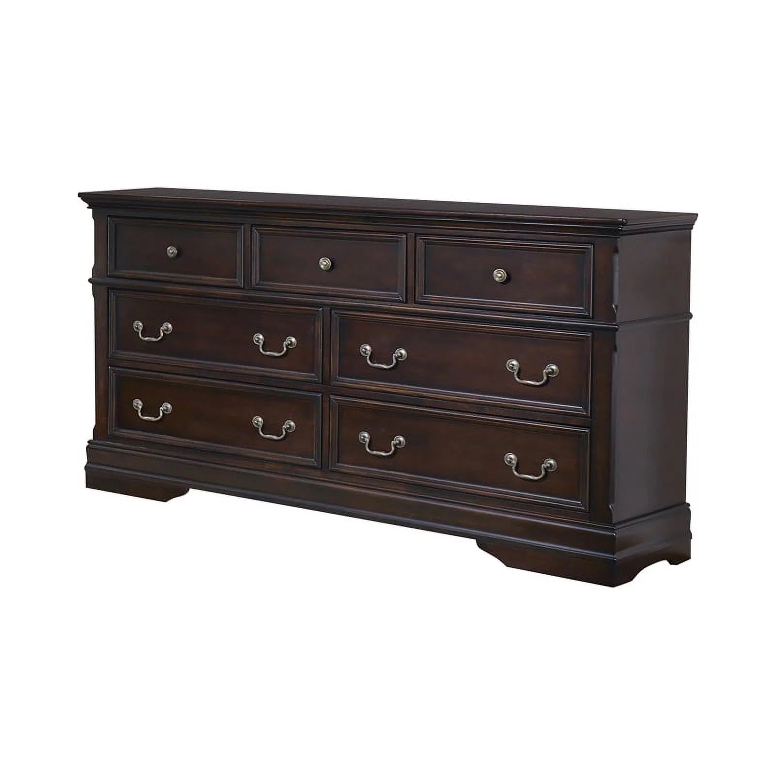 Carved Bedroom Set Cappuccino F38168