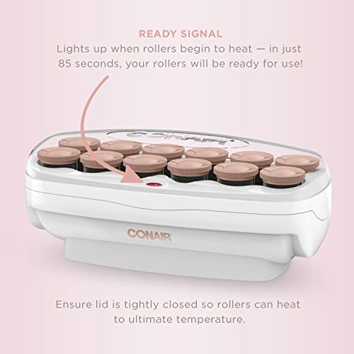 Ceramic 1 1/2-inch Hot Rollers with Super Clips P85610