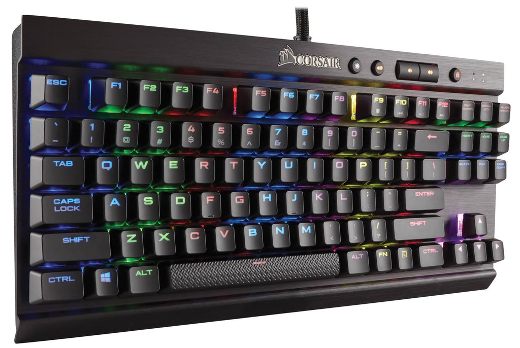 Compact Mechanical Gaming Keyboard with Cherry MX Speed RGB E8321