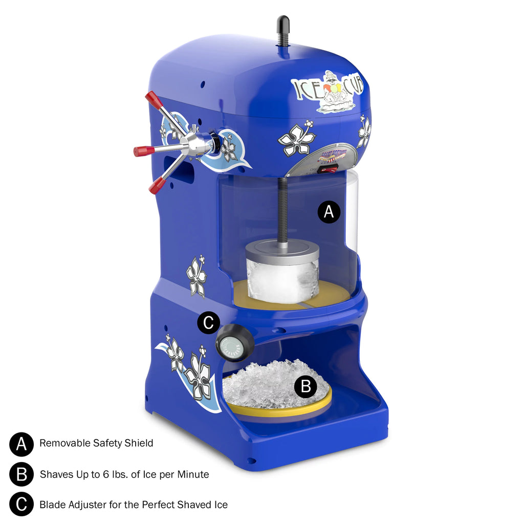 Blue Electric Block Ice Shaver T5037