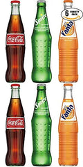 12 fl oz Glass Bottles (Pack of 6, Total of 72 Oz) P395