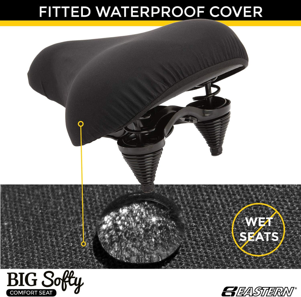Large Wide Padded Bicycle Saddle Y842