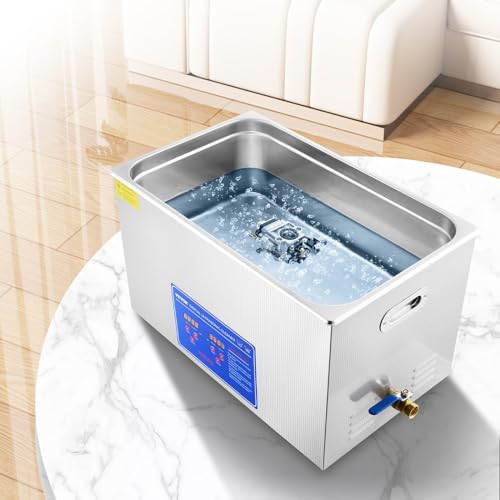30L Industrial Ultrasonic Cleaner with Digital Timer Heater 40kHz 1100W U500