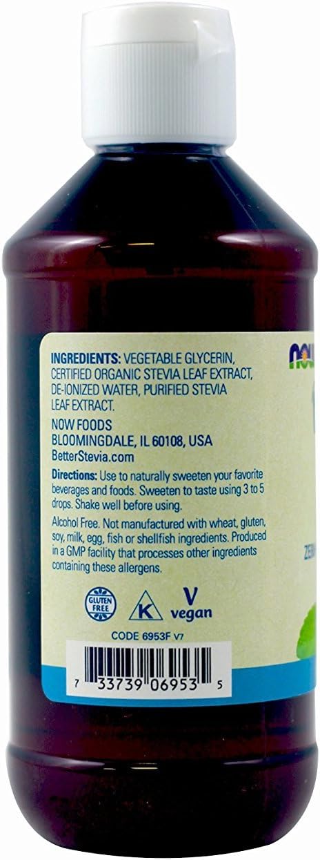 Stevia Glycerite, 8 Fl Ounces (Pack of 2) W12877